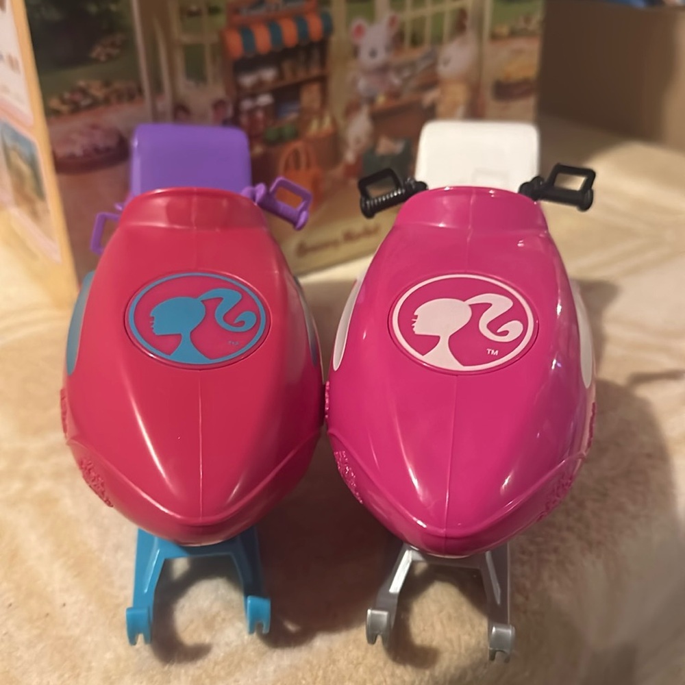 Barbie snow mobiles